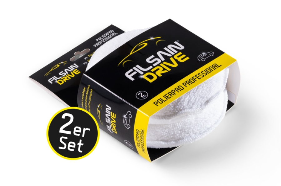 FILSAIN® Drive kėbulo poliravimo kempinės (2vnt.) FILSAIN® Drive kėbulo poliravimo kempinės (2vnt.)